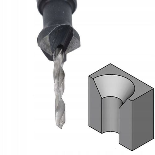 Wiertła do Drewna z Gzymką Fazownikiem + IMBUS nawiertaki z na Arena.pl