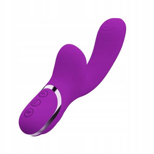 DUŻY FIOLETOWY WIBRATOR ORGAZMOWY PUNKTU G SSĄCY ŁECHTACZKĘ na Arena.pl