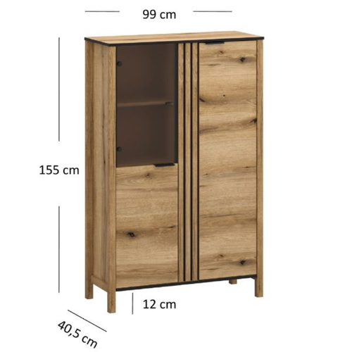 HELIX witryna niska 2d1w dąb evok. na Arena.pl