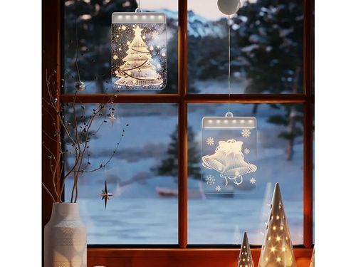 WITRAŻ LED 3D LAMPKA LAMPECZKA WISZĄCA DEKORACJA na Arena.pl