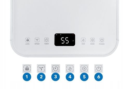 Osuszacz powietrza EBERG RICO pochłaniacz wilgoci 12l/24h WiFi na Arena.pl