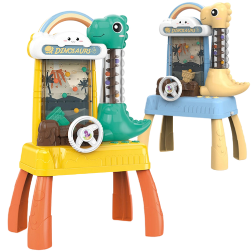 Gra Zręcznościowa Łapacz Kulek Dinozaur Automat Winda Kierownica LED Dźwięk na Arena.pl