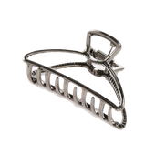 Spinka do włosów elegancka ozdoba solidna szczęka zacisk klamra czarna