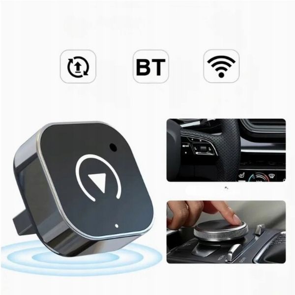 Bezprzewodowy Adapter do Auta CarPlay Android Auto USB WiFi iOS zdjęcie 3