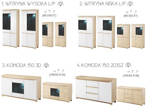 Szafa 85 ALLON na Arena.pl