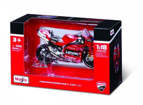 Model Gp Racing Ducati 650 Lenovo 1/18 na Arena.pl