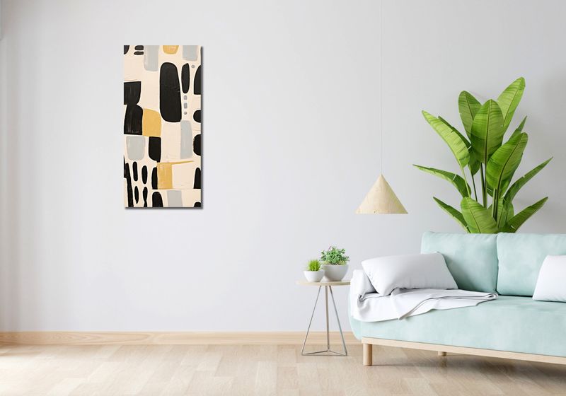 Obraz 40x90cm Geometria Cieni zdjęcie 2