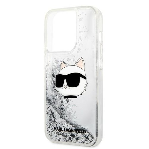 Etui Karl Lagerfeld do iPhone 14 Pro, Srebrny na Arena.pl