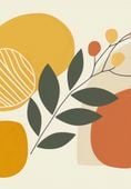 Plakat 68x98cm Światło i Cień w Botanice