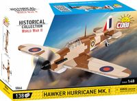 KLOCKI Konstrukcyjne Do Układania WWII Hawker Hurricane Mk KOLEKCJONERSKIE