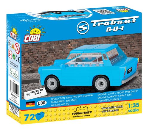 Cobi klocki 72 elementów Trabant 601 na Arena.pl