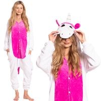 Piżama Damska Kombinezon Kigurumi Onesie Strój Jednorożec Różowy 175-185 XL