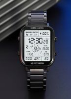 Zegarek męski SKMEI elektroniczny kalendarz bransoleta