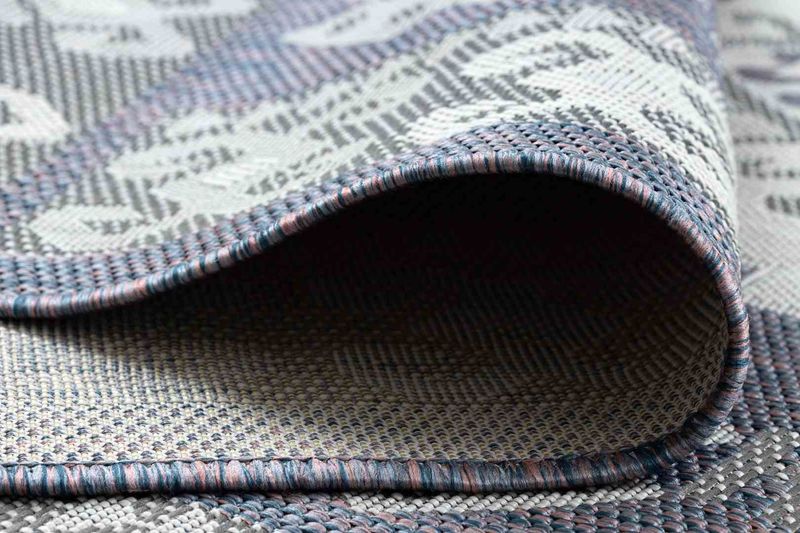 RUG/LU/VINEA/AZTEC/BLUE+CREAM/80x150 zdjęcie 8