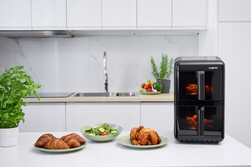 Frytkownica beztłuszczowa air fryer duża podwójna 12l MPM MFR-13 na Arena.pl