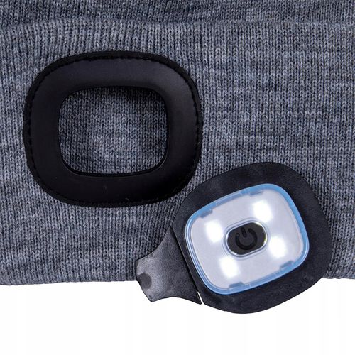 czapka zimowa led z wymienną latarką reis czled_s na Arena.pl