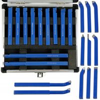 ZESTAW NOŻY TOKARSKICH STALOWYCH 8X8MM 11 SZTUK NÓŻ TOKARSKI S10881