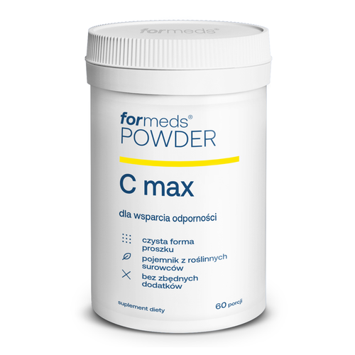 ForMeds Powder C MAX z cynkiem i witaminą D proszek 60 porcji na Arena.pl
