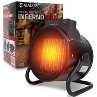 NAGRZEWNICA ELEKTRYCZNA DMUCHAWA GRZEJNIK MOCNA FARELKA TERMOSTAT 3,5kW