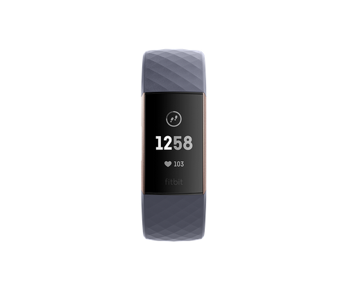 Fitbit Charge 3 szara/złota na Arena.pl