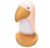 Lampka nocna Toucan Bird Pink różowy