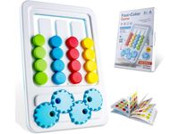 DLA DZIECI GRA LOGICZNA, UKŁADANKA LABIRYNT CZTERY KOLORY