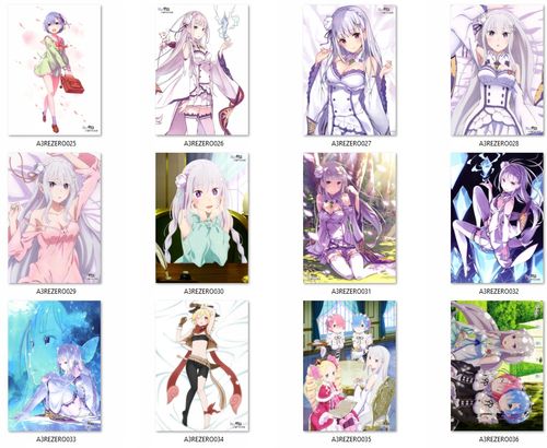 Plakat Re:Zero kara Hajimeru Isekai Seikatsu Re Zero DO WYBORU na Arena.pl