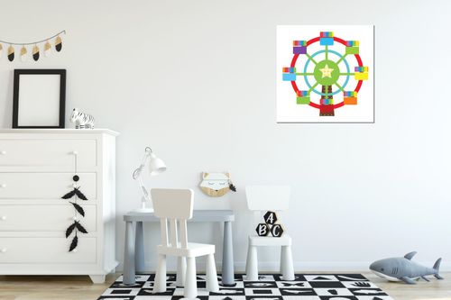 Obraz Na Płótnie 40X40 Karuzela na Arena.pl