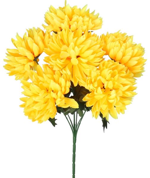 SZTUCZNE KWIATY JAK ŻYWE CHRYZANTEMA BUKIET DUŻY zdjęcie 4