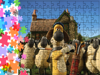 Puzzle tradycyjne Baranek Shaun