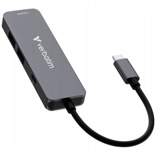 Hub USB Verbatim USB-C Essentials Multiport Hub 4 Port na Arena.pl