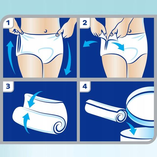 Majtki chłonne TENA Pants Normal L pieluchomajtki pieluchy dla na Arena.pl