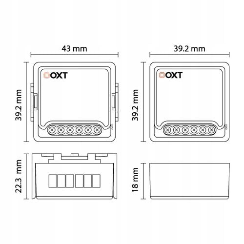 Moduł OXT mini przekaźnik 3 obwody WiFi Tuya na Arena.pl