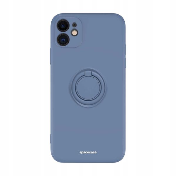 Spacecase Silicone Ring Iphone 11 Blue zdjęcie 7