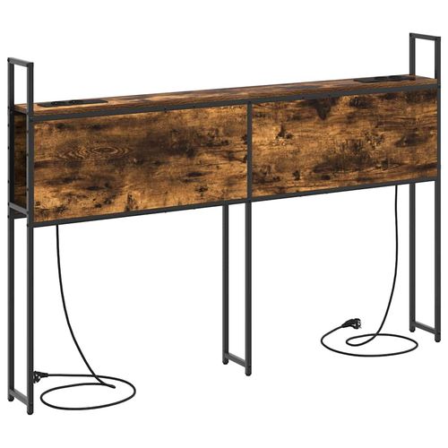 Szafka z Ładowaniem Wędzony dąb 160 cm Materiał drewnopochodny na Arena.pl