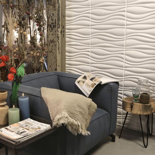 Wallart 24 Panele Ścienne 3D Ga-Wa04, Waves na Arena.pl