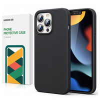 obudowa silikonowa ugreen 80677 do iphone 13 pro max (czarna)