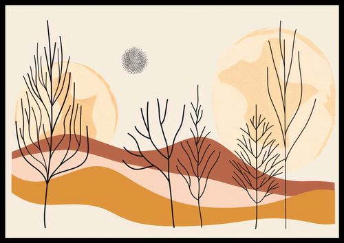 Plakat 66,5x46,5cm Wydarta Pustynia na Arena.pl