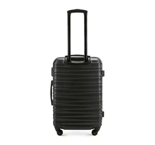 Walizka średnia z ABS WITTCHEN 56-3A-312-11 twarda wytrzymała lekka czarna na Arena.pl