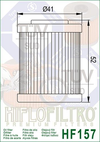 Filtr oleju HifloFiltro HF157 na Arena.pl