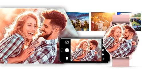 smartwatch giewont różowy gw120-1 na Arena.pl