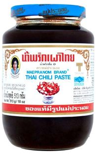 Pasta Nam Prik Pao, chili z krewetkami 513g - Mae Pranom