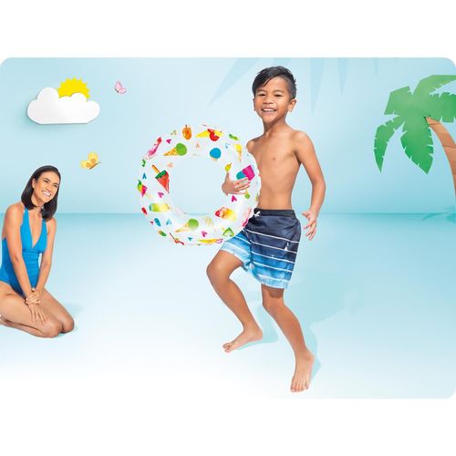 Kółko dmuchane do pływania, lody, Intex, 61 cm na Arena.pl