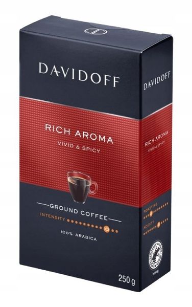 Kawa mielona Davidoff Rich Aroma 250g zdjęcie 10