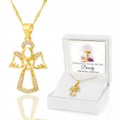 PREZENT Pierwsza Komunia ANIOŁEK ŁAŃCUSZEK GRAWER