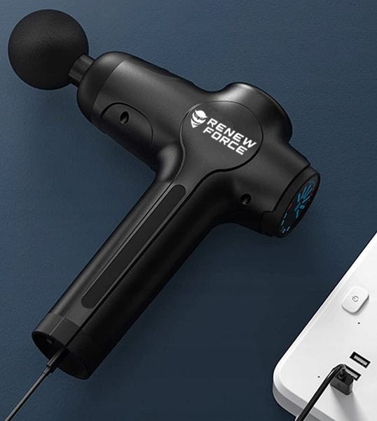 PISTOLET DO MASAŻU masażer do pleców ciała nóg karku stóp +10 KOŃCÓWEK 120W zdjęcie 6