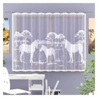 Firanka Zebry 220 x 150 cm 🔲 DomoweTekstylia | WN4Z10 150 | Firanki dla Dzieci