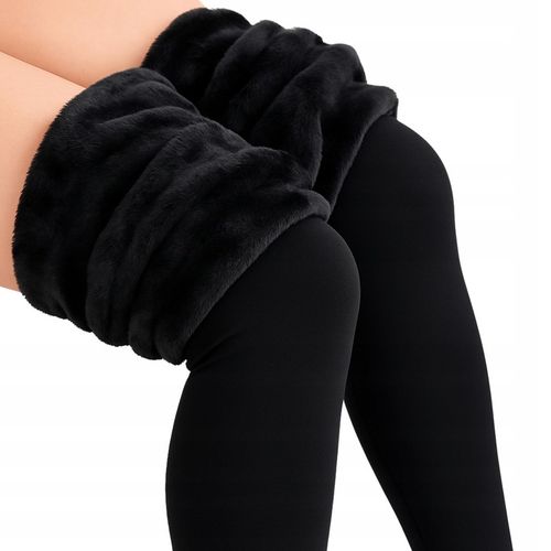 LEGINSY DAMSKIE OCIEPLANE FUTERKIEM GETRY CIĄŻOWE ZIMOWE CIEPŁE GRUBE na Arena.pl