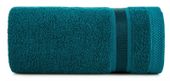 Ręcznik frotte z bordiurą 30X50 turkusowy
