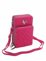 Victoria J. - torebka rowerówka portfel przeszycia różowy fuksja VJ2006